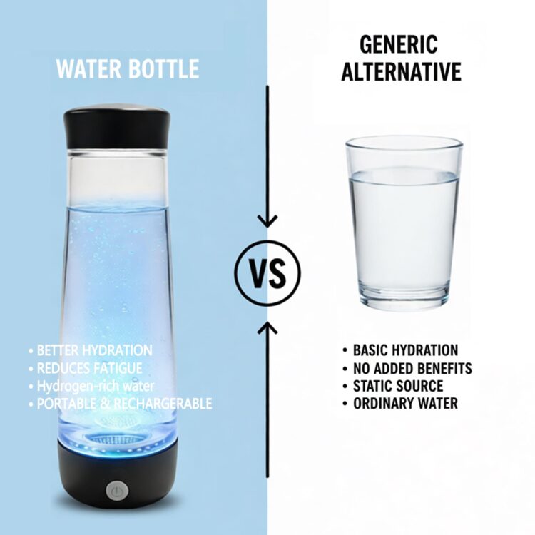hydrogen water bottle