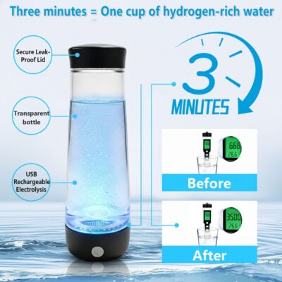 hydrogen water bottle