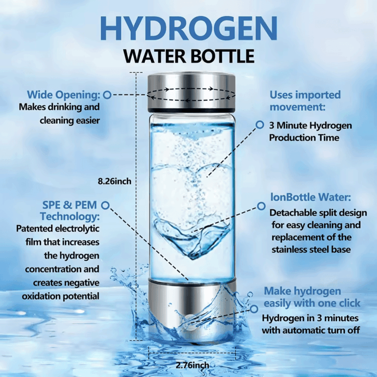 hydrogen water bottle